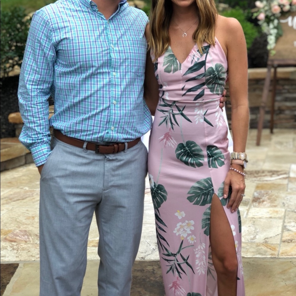 Tropical maxi dress
